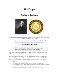 The People v. Andrew Jackson