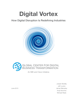 Digital Vortex: How Digital Disruption Is Redefining Industries