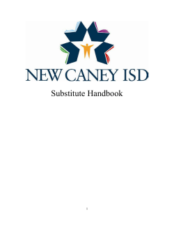 NCISD Substitute Handbook 2014-15.docx