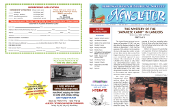 February 2007 - Morongo Basin Historical Society