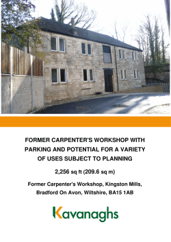 former carpenter`s workshop with parking and potential