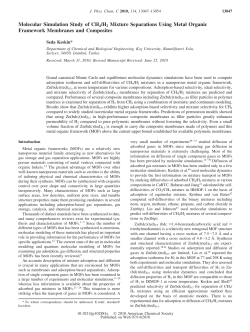 Molecular Simulation Study of CH4/H2 Mixture Separations Using