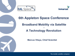 6th Appleton Lecture