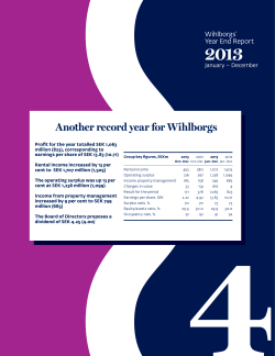 Interim report Q4 2013