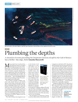 Plumbing the depths