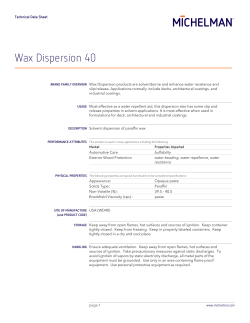 Wax Dispersion 40