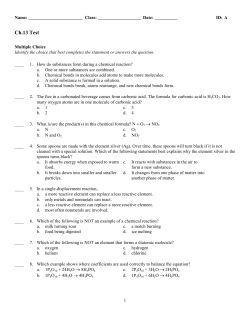 Ch.13 Test