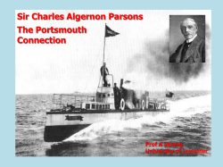 Sir Charles Algernon Parsons and Ports