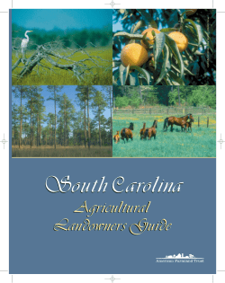 Agricultural Landowners Guide Agricultural Landowners Guide
