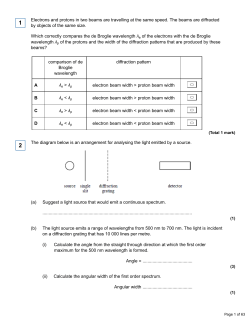 Electrons and protons in two beams are travelling at the