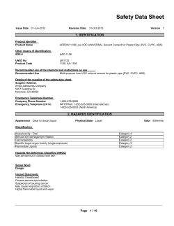 Safety Data Sheet