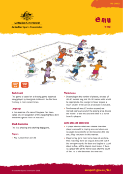 isp `e-mu` - Australian Sports Commission