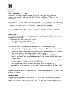 FIRE SAFETY REGULATIONS