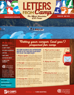 Letters From Camp - D