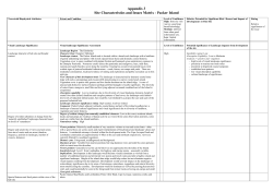 Browse Site Selection - Appendix 9.3
