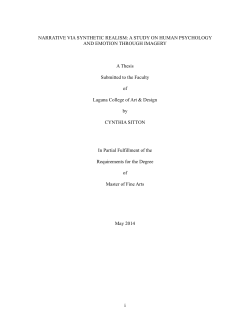 Cynthia Sitton - Laguna College of Art + Design