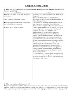 Chapter 4 Study Guide