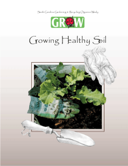 Growing Healthy Soil