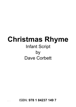 Christmas Rhyme Script - Musicline Publications
