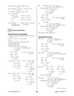 Alg II solutions manual pg. 270 and on