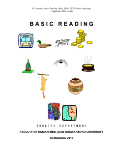 Nama : JUMANTO - Universitas Dian Nuswantoro