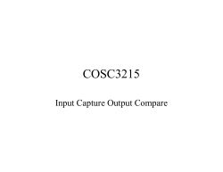 Input capture/Output compare