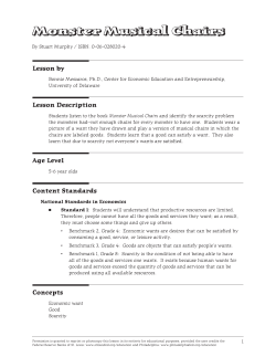 Monster Musical Chairs - Federal Reserve Bank of Philadelphia