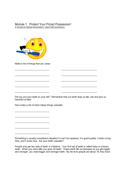 Module 1 - Protect Your Prized Possession!