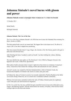 Full Review - Elina Ahlback Literary Agency