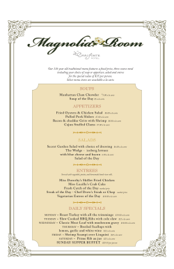 Magnolia Room - Chalfonte Hotel