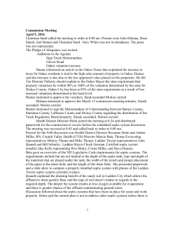 Commission Minutes April 2016