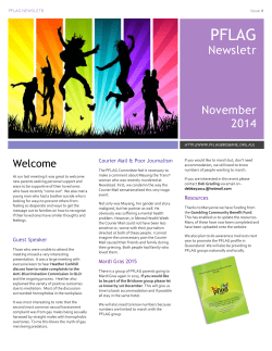 November - PFLAG Brisbane