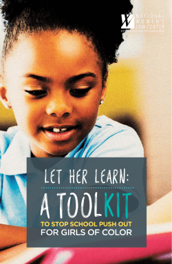 LEt HER LEARN - National Women`s Law Center