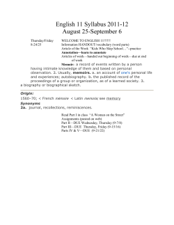 English 11 Syllabus 2011-12 August 25