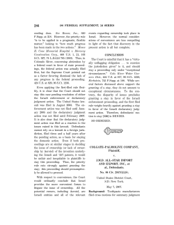 ceeding does. See Ronar, Inc., 649 F.Supp. at 318