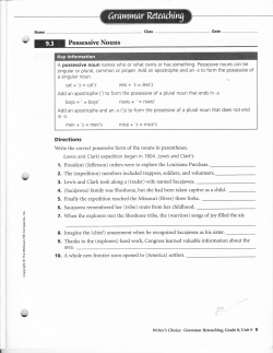 cat + `s = cat`s men + `s = men`s mice + `5 = mice`s