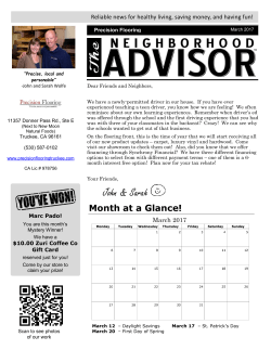 March 2017 - Precision Flooring Truckee