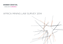 africa mining law survey 2014