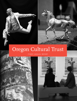 2011 - Oregon Cultural Trust