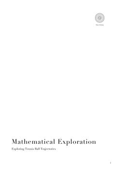 My HL Mathematics IA
