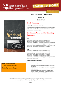 Teaching Guide - Harper Collins Australia