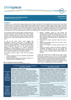 Magnifying Hope and Reducing Fear Think Piece 8