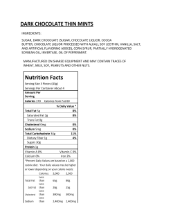 Nutrition Facts