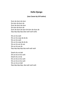 Hello Django - Vocality Singing