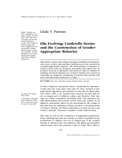 Linda T. Parsons Ella Evolving: Cinderella Stories