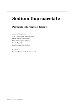 Sodium fluoroacetate