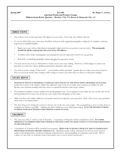 C:\Documents and Settings\lowery\My Documents\PLS 405 Political