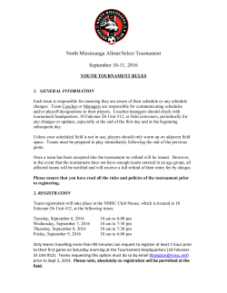 North Mississauga Allstar/Select Tournament September 10