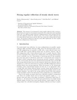 Strong regular reflection of steady shock waves