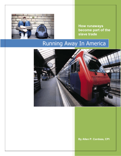 Running Away In America - Answers for the Family